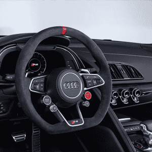 Audi R8 Gen 2 4S & Audi TT / TTRS Full Alcantara Steering Wheel by OHC (2015+)